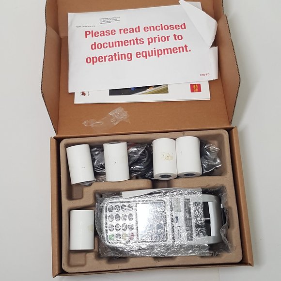 New In Box First Data FD400GT (MC8090) Credit Card Reader - Picture 3 of 7